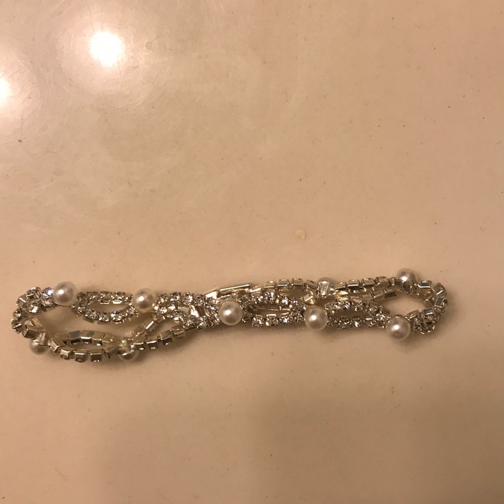 Diamond/Peal Bracelet